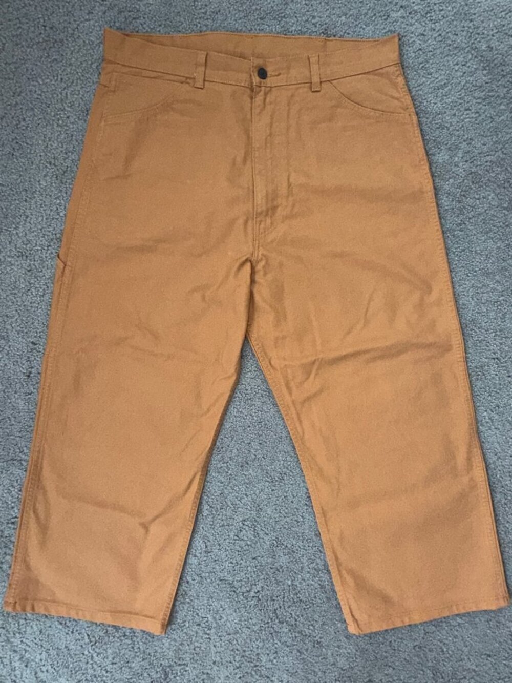 Levi’s Skateboarding Cropped Carpenter Pants Duck Canvas Brown Sugar - Sz. 36x27